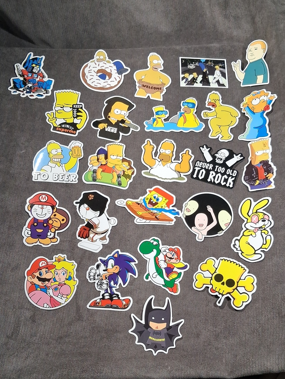 2/$5 Bellśche Random Miscellaneous 25 Pack of Stickers NEW SEALED (4D)